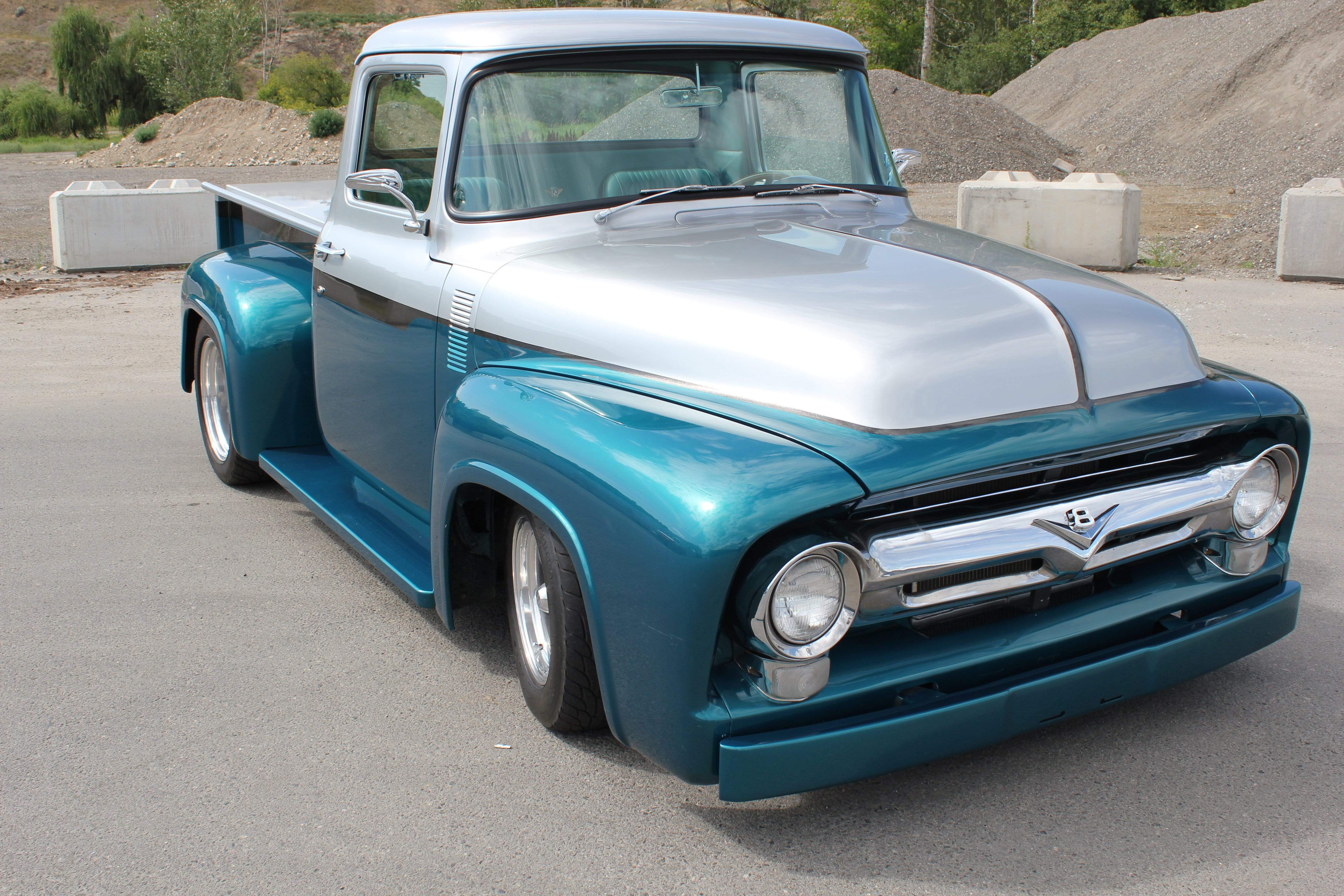 Classic Wooden Boat for Sale -  1956 M-100 (F-100) Hotrod pickup