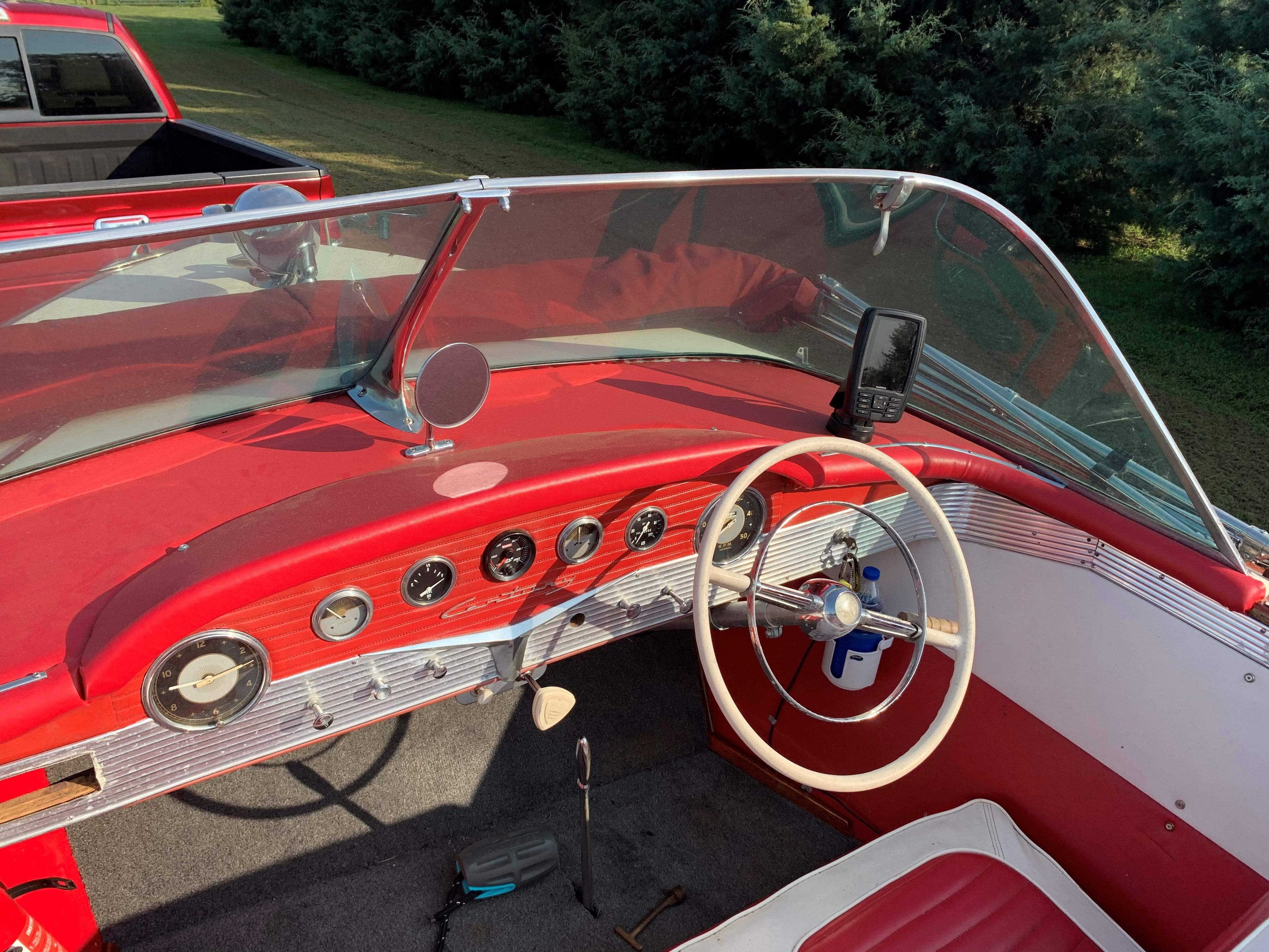 Classic Wooden Boat for Sale -  1957 CENTURY 21' CORONADO