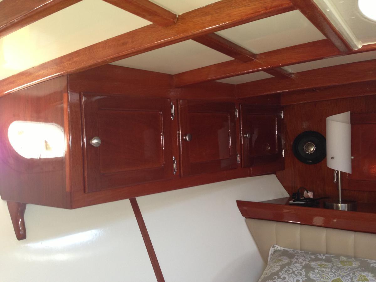 Classic Wooden Boat for Sale -  1957 CHRIS-CRAFT 40' SEA SKIFF SEMI-ENCLOSED CRUISER