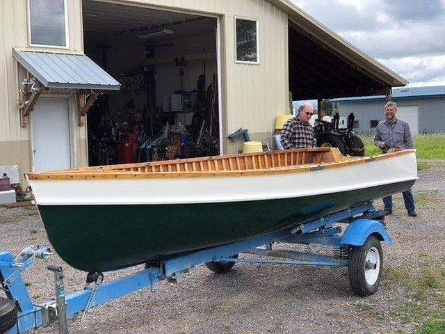 Classic Wooden Boat for Sale -  1957 Shell Lake Scout