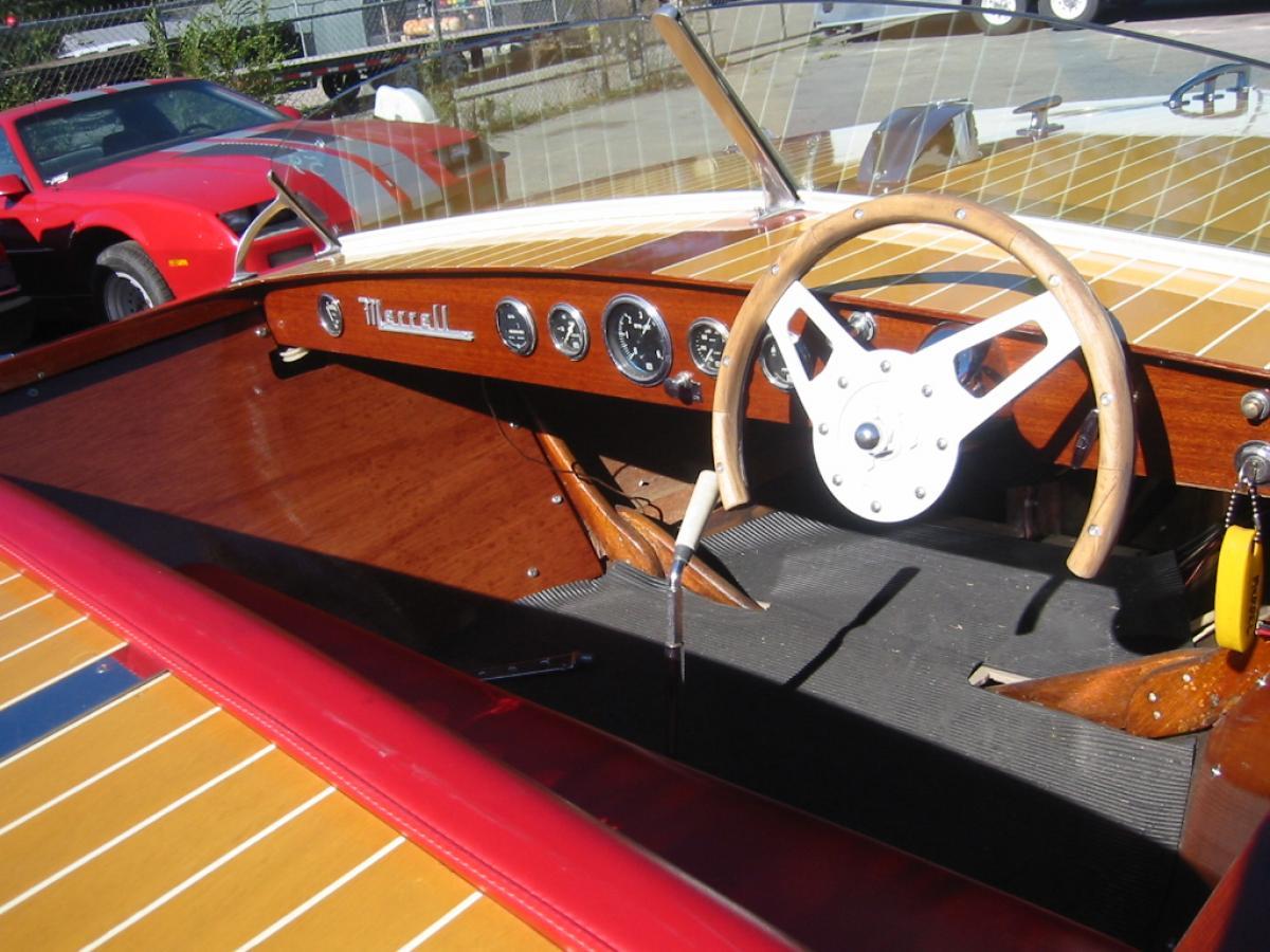 Classic Wooden Boat for Sale -  1959 MERRELL 15' RUNABOUT