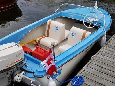 Classic Wooden Boat for Sale -  1961 THERMOCRAFT 14' Outboard
