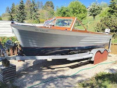 Classic Wooden Boat for Sale -  1962 LYMAN 21' UTILITY