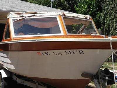 Classic Wooden Boat for Sale -  1963 THOMPSON 18' SUPER SEA LANCER