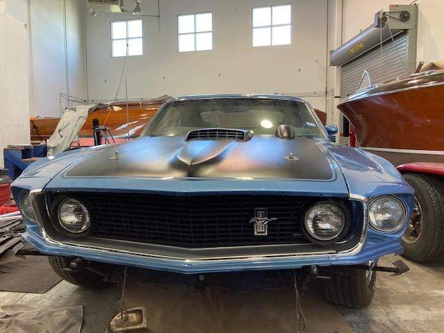 Classic Wooden Boat for Sale -  1969 Mustang Mach 1 - 351W