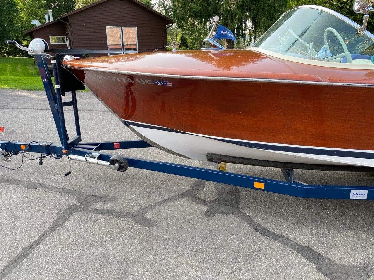 Classic Wooden Boat for Sale -  1969 RIVA OLYMPIC - HULL 25