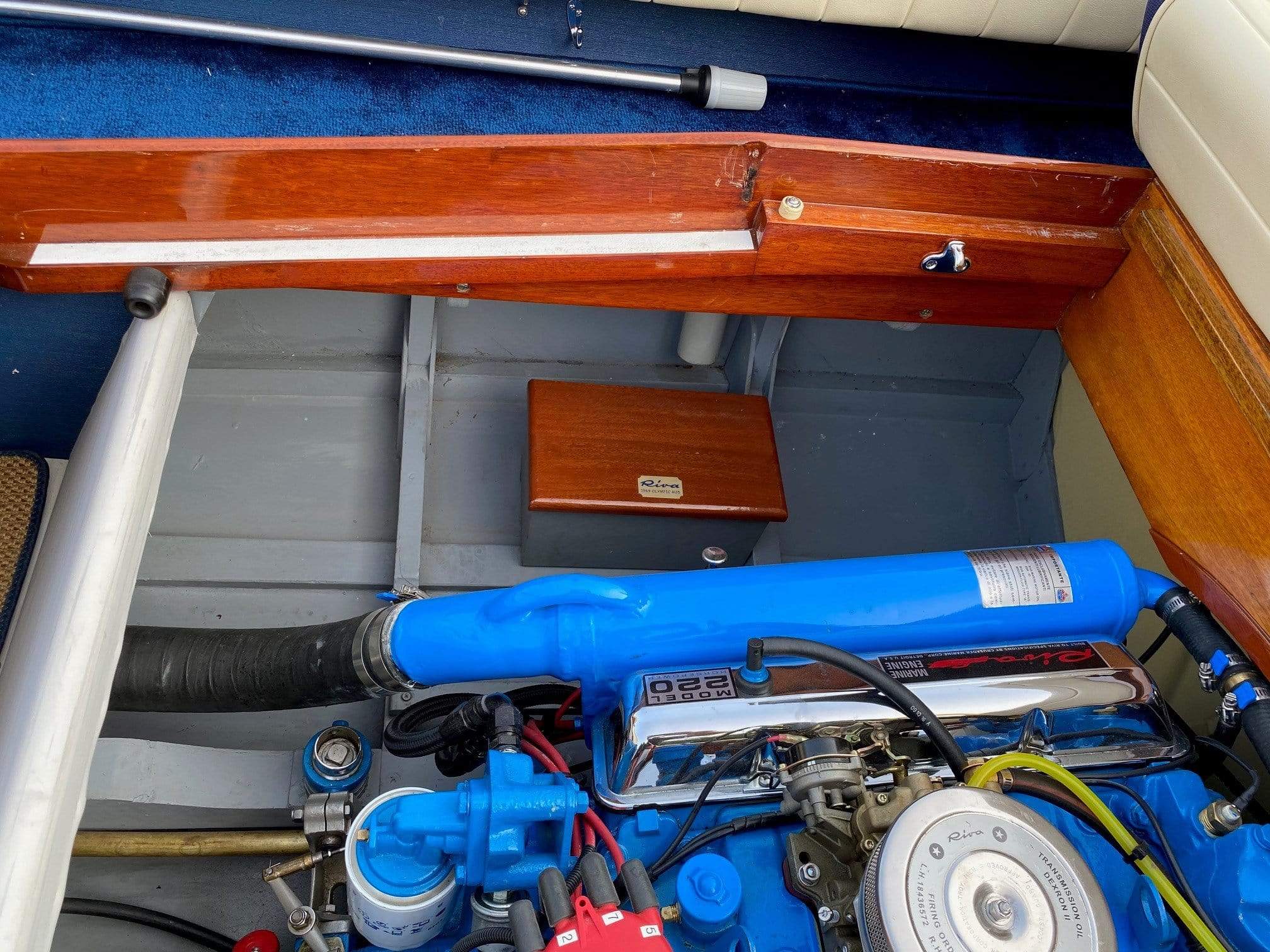 Classic Wooden Boat for Sale -  1969 RIVA OLYMPIC - HULL 25