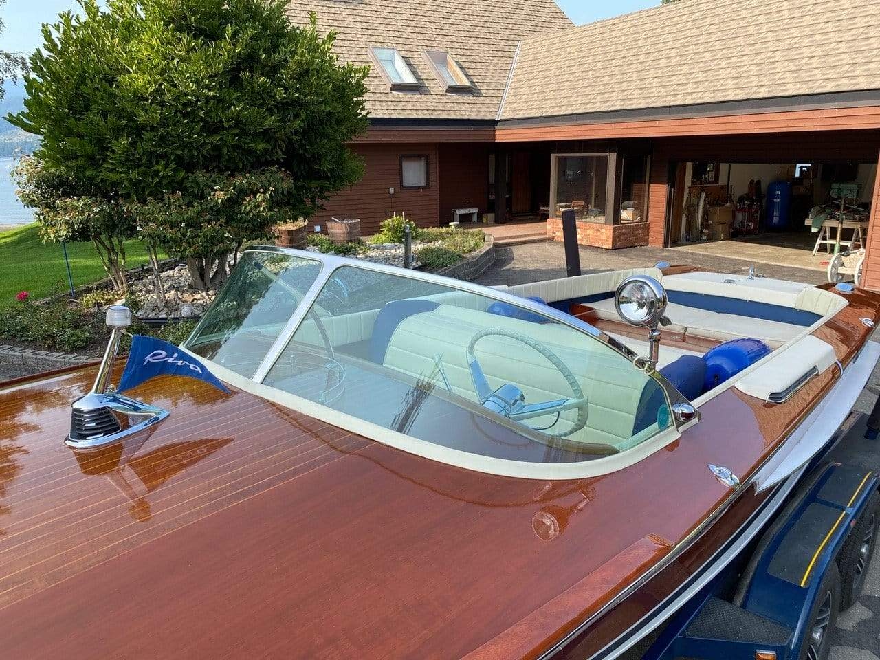 Classic Wooden Boat for Sale -  1969 RIVA OLYMPIC - HULL 25