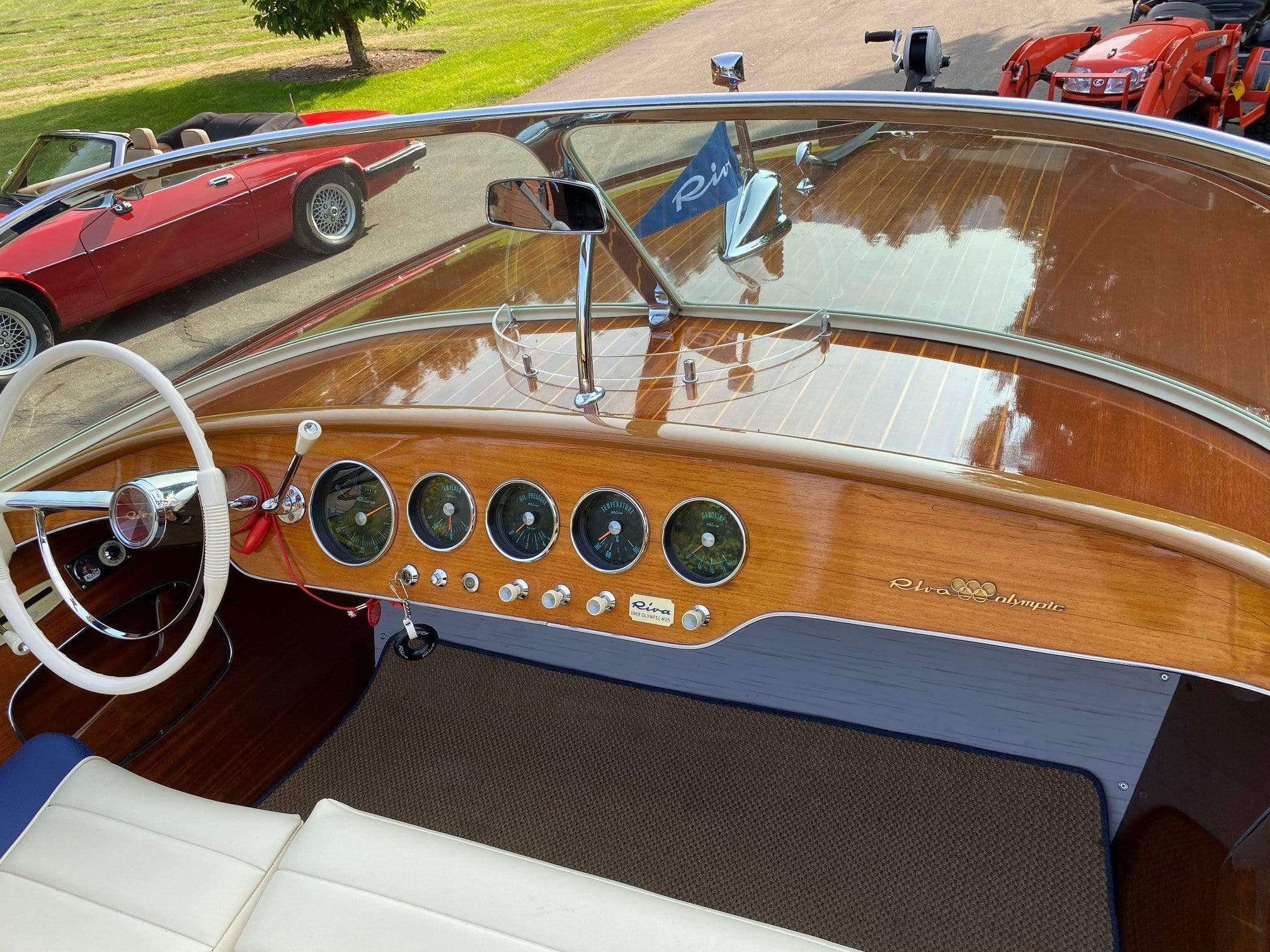 Classic Wooden Boat for Sale -  1969 RIVA OLYMPIC - HULL 25