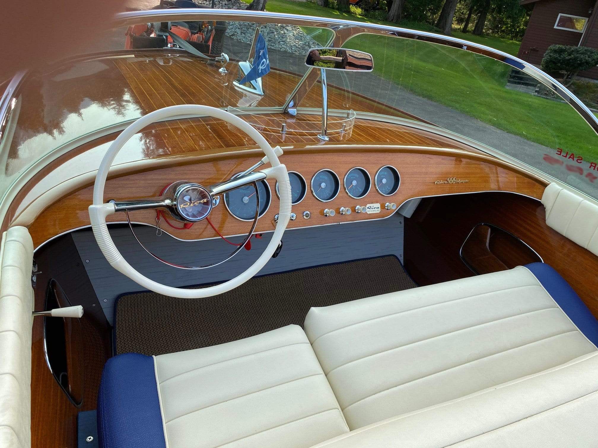 Classic Wooden Boat for Sale -  1969 RIVA OLYMPIC - HULL 25