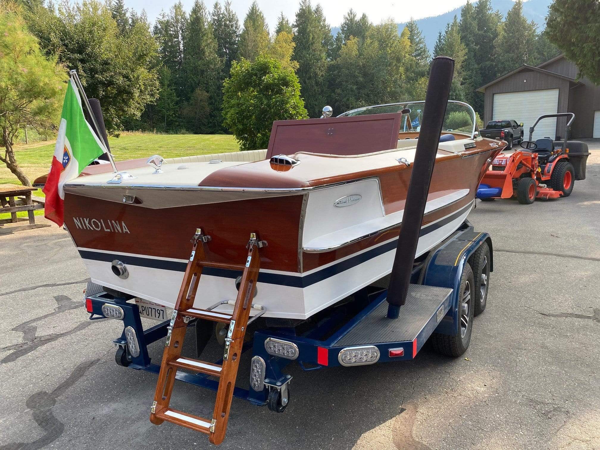 Classic Wooden Boat for Sale -  1969 RIVA OLYMPIC - HULL 25