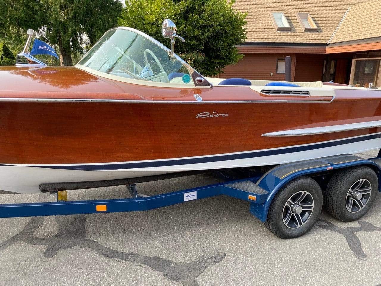 Classic Wooden Boat for Sale -  1969 RIVA OLYMPIC - HULL 25