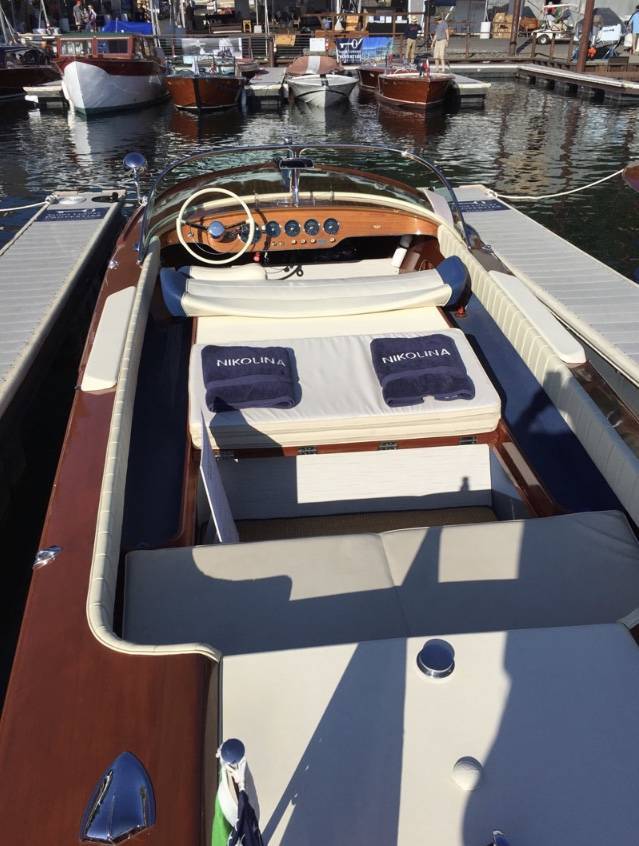 Classic Wooden Boat for Sale -  1969 RIVA OLYMPIC - HULL 25