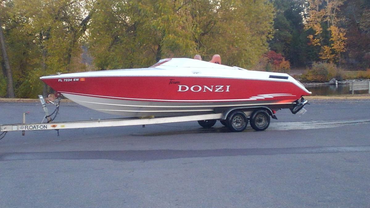 Classic Wooden Boat for Sale -  1986 DONZI Z-25