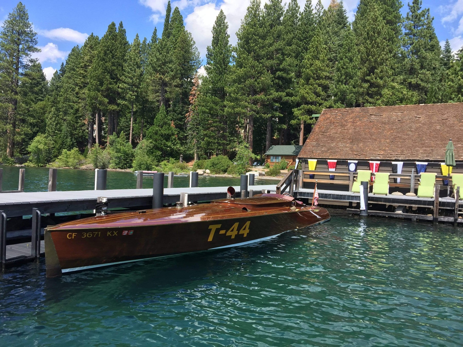 Classic Wooden Boat for Sale -  1996 Brown & Bassett 33' Gentleman's Racer - 600hp Rolls-Royce Meteor V-12