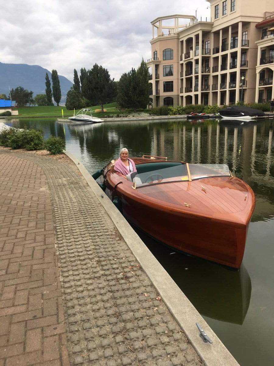 Classic Wooden Boat for Sale -  2017 GRONO CUSTOM 20' BARRELBACK