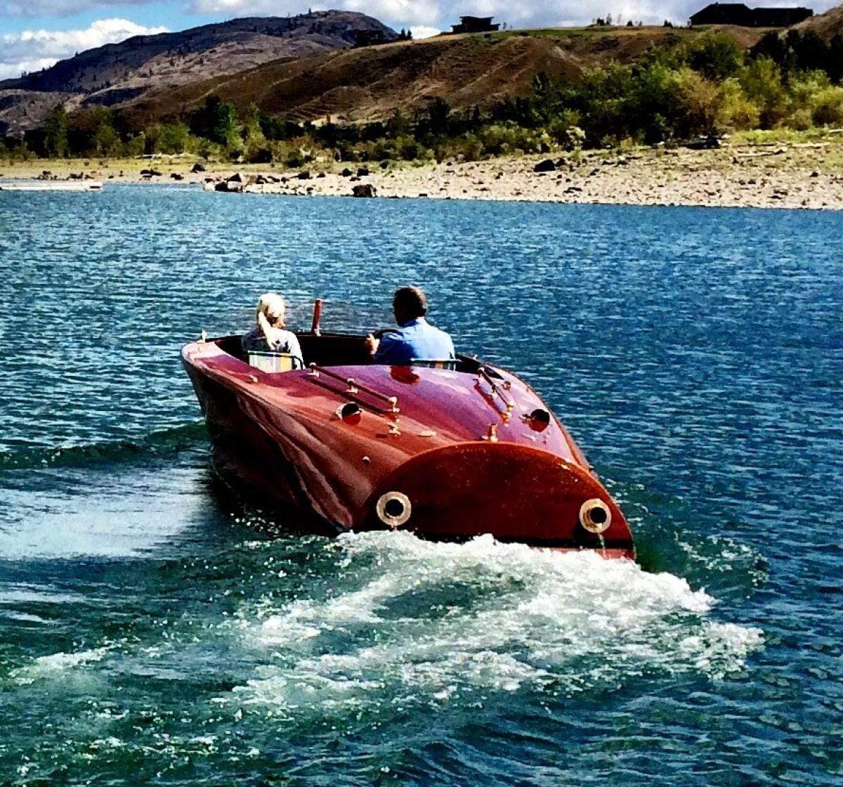 Classic Wooden Boat for Sale -  2017 GRONO CUSTOM 20' BARRELBACK