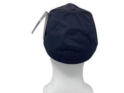 Wooden Boat Hat for Sale - Chris-Craft Post-War Ball Cap Navy Blue with White Script and White Brim