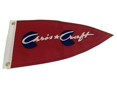 Classic Wooden Boat Parts for Sale - Post-War Chris-Craft Nylon Burgee Straight (Small)