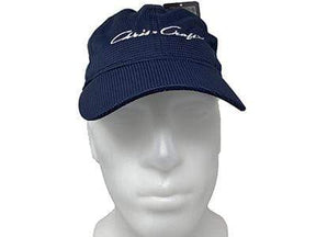 Classic Wooden Boat for Sale -  Post-War Chris-Craft - 'Nylon Textured Hat' - Navy with White Script