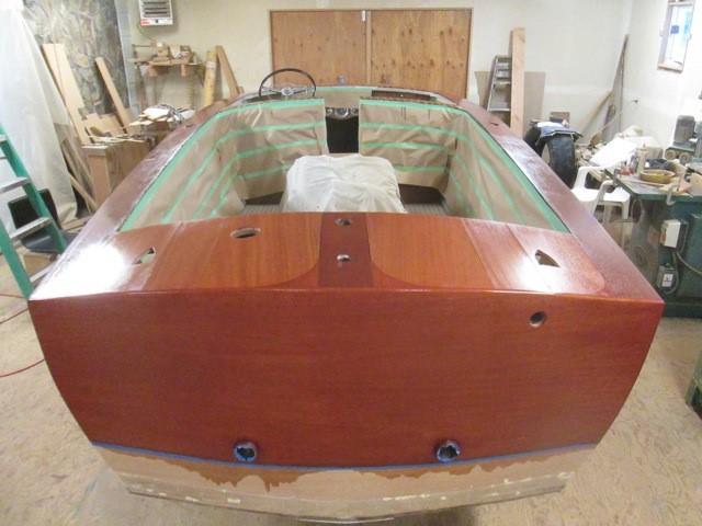 1957 Mariner 19ft wooden boat for Sale