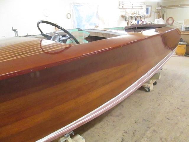 1957 Mariner 19ft wooden boat for Sale