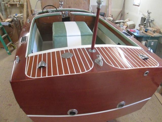 1957 Mariner 19ft wooden boat for Sale