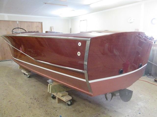 1957 Mariner 19ft wooden boat for Sale