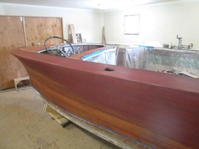 1957 Mariner 19ft wooden boat for Sale