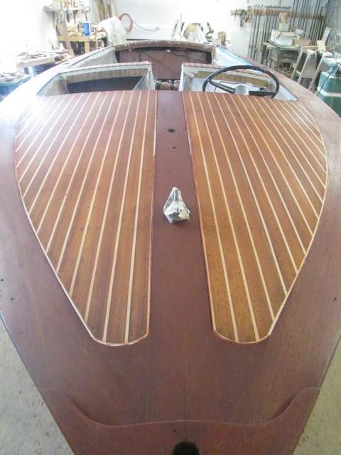 1957 Mariner 19ft wooden boat for Sale